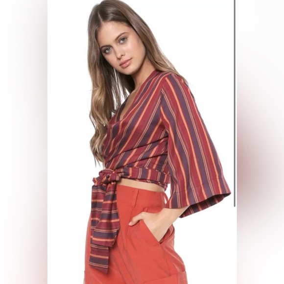 Striped Warp top - Picture 5 of 9